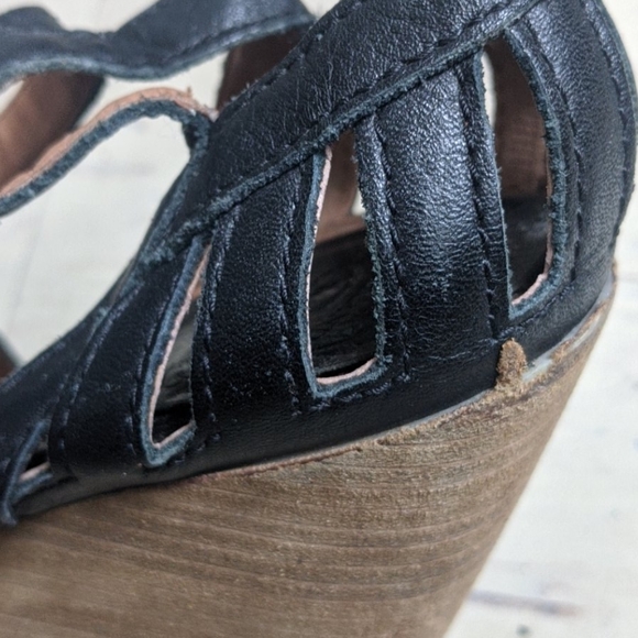 Lucky Brand LK Randy platform wedge shoes - Picture 5 of 16